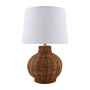 Modern European furniture - Rattan Base Accent Table Lamp S - www.oroatrade.com