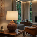 Modern European furniture - Rattan Base Accent Table Lamp S - www.oroatrade.com