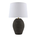 Modern European furniture - Rattan Base Accent Table Lamp L  - www.oroatrade.com