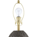 Modern European furniture - Rattan Base Accent Table Lamp L  - www.oroatrade.com
