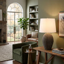 Modern European furniture - Rattan Base Accent Table Lamp L  - www.oroatrade.com
