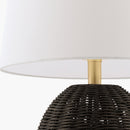 Modern European furniture - Rattan Base Accent Table Lamp L  - www.oroatrade.com