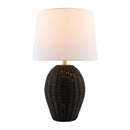 Modern European furniture - Rattan Base Accent Table Lamp L  - www.oroatrade.com