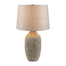 Contract furniture - Rustic White Ceramic Table Lamp - www.oroatrade.com