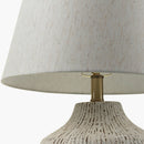 Contract furniture - Chrome White Ceramic Table Lamp - www.oroatrade.com