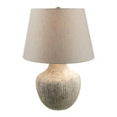 Contract furniture - Chrome White Ceramic Table Lamp - www.oroatrade.com