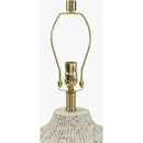 Contract furniture - Chrome White Ceramic Table Lamp - www.oroatrade.com