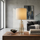 Contract furniture - Clear Glass Accent Table Lamp - www.oroatrade.com