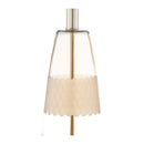 Contract furniture - Clear Glass Accent Table Lamp - www.oroatrade.com