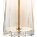 Contract furniture - Clear Glass Accent Table Lamp - www.oroatrade.com