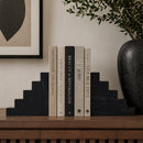Modern European furniture - Marble Stairs Bookends (2) - www.oroatrade.com