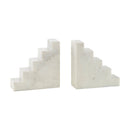 Modern European furniture - Marble Stairs Bookends (2) - www.oroatrade.com