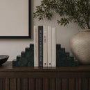 Modern European furniture - Marble Stairs Bookends (2) - www.oroatrade.com