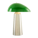 Hospitality furniture - Colored Glass Shade Table Lamp - www.oroatrade.com