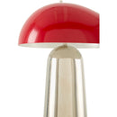 Hospitality furniture - Colored Glass Shade Table Lamp - www.oroatrade.com