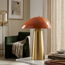 Hospitality furniture - Colored Glass Shade Table Lamp - www.oroatrade.com