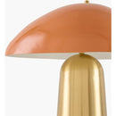Hospitality furniture - Colored Glass Shade Table Lamp - www.oroatrade.com