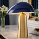 Hospitality furniture - Colored Glass Shade Table Lamp - www.oroatrade.com