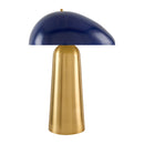 Hospitality furniture - Colored Glass Shade Table Lamp - www.oroatrade.com