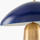 Hospitality furniture - Colored Glass Shade Table Lamp - www.oroatrade.com