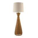 Hospitality furniture - Hourglass Rattan Accent Floor Lamp - www.oroatrade.com