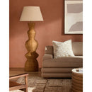 Contract furniture - Geometrical Rattan Layer Floor Lamp - www.oroatrade.com