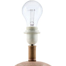 Contract furniture - Pleated White Linen Table Lamp - www.oroatrade.com