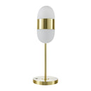 Modern European furniture - Dual White Glass Table Lamp - www.oroatrade.com