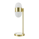 Modern European furniture - Metal Framed Glass Table Lamp - www.oroatrade.com