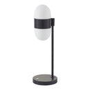 Modern European furniture - Metal Framed Glass Table Lamp - www.oroatrade.com
