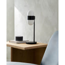 Modern European furniture - Metal Framed Glass Table Lamp - www.oroatrade.com