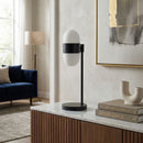 Modern European furniture - Metal Framed Glass Table Lamp - www.oroatrade.com