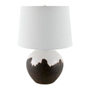 Contract furniture - Brown Ceramic Accent Table Lamp - www.oroatrade.com