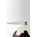 Contract furniture - Brown Ceramic Accent Table Lamp - www.oroatrade.com