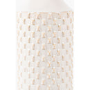 Hospitality furniture - White Ceramic Linen Table Lamp - www.oroatrade.com