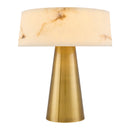 Contract furniture - White Stone Shade Table Lamp - www.oroatrade.com