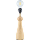 Modern European furniture - Wood Veneer Linen Table Lamp  - www.oroatrade.com