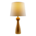 Modern European furniture - Wood Veneer Linen Table Lamp  - www.oroatrade.com
