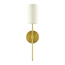 Contract furniture - Cylindrical White Linen Wall Lamp - www.oroatrade.com