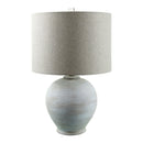Contract furniture - Cream Ceramic Accent Table Lamp - www.oroatrade.com