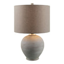 Contract furniture - Cream Ceramic Accent Table Lamp - www.oroatrade.com