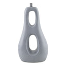 Hospitality furniture -Textured Gray Accent Table Lamp - www.oroatrade.com