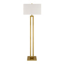 Hospitality furniture - White Linen Gold Floor Lamp - www.oroatrade.com