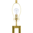 Hospitality furniture - White Linen Gold Table Lamp - www.oroatrade.com