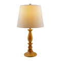 Contract furniture - Linen Wood Veneer Table Lamp - www.oroatrade.com