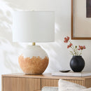 Hospitality furniture - Two-Toned Ceramic Accent Table Lamp - www.oroatrade.com