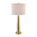 Contract furniture - Fluted White Cotton Table Lamp - www.oroatrade.com