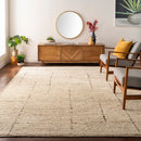 Modern furniture - Cream Hand-Knotted Wool Carpet - www.oroatrade.com