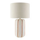 Modern European furniture - Line Painted Ceramic Table Lamp - www.oroatrade.com