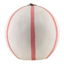 Modern European furniture - Lined Round Ceramic Table Lamp - www.oroatrade.com